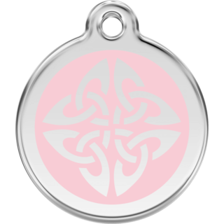 Red Dingo Tribal Arrow Tag - Pink - Large - Lifetime Guarantee - Cat, Dog, Pet ID Tag Engraved