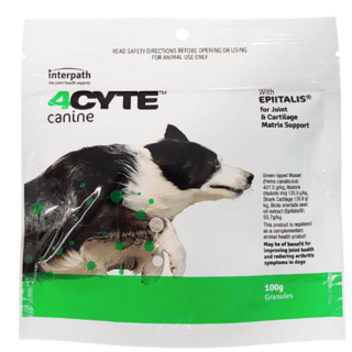 4CYTE Canine - 2 x 100gm's (No Afterpay)