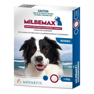 Milbemax for Dogs 5-25kg - 50 Pack
