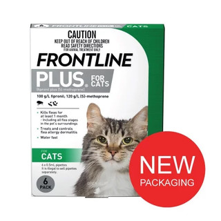 Frontline Plus for Cats (Green) - 12 Pack