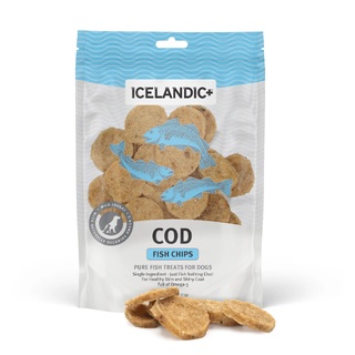 Icelandic+ Cod Fish Chips for dogs 70gm