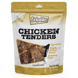 Lickables Chicken Tenders - Treat for dogs - 80gm