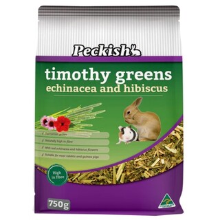 Peckish Timonthy Greens - Echinacea & Hibiscus 750gm