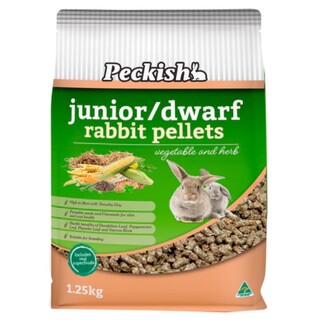 Peckish Junior/dwarf Rabbit pellets 1.25kg