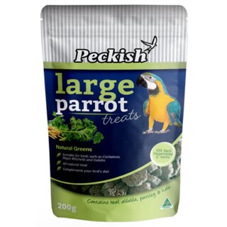Peckish Large Parrot Treet - Greens 200gm
