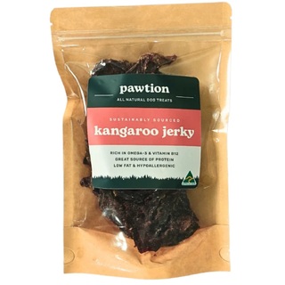 Pawtion Kangaroo  Jerky - Dog treats - 100gm