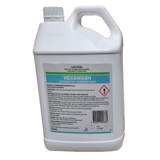 Apex Hexawash (Chlorhex 4% Scrub/Wash ) - 5L
