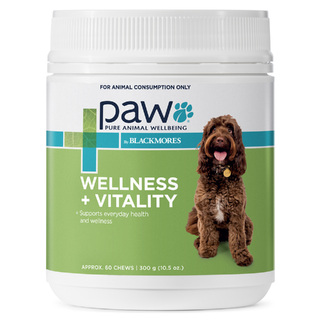 PAW Wellness + Vitality Chews 300g (60 chews)
