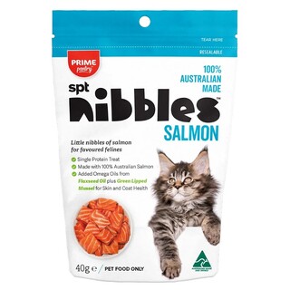 Prime100 - SPT Nibbles for Cats Treat - Salmon - 40gm