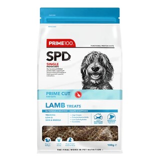 Prime100 - SPD Prime Cut Dog Treats - Lamb - 100gm