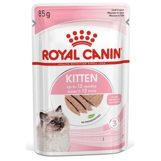 Royal Canin Kitten Loaf - 85gm x 12 Pouches