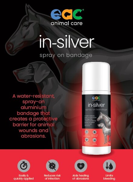 Silver spray for clearance dog wounds