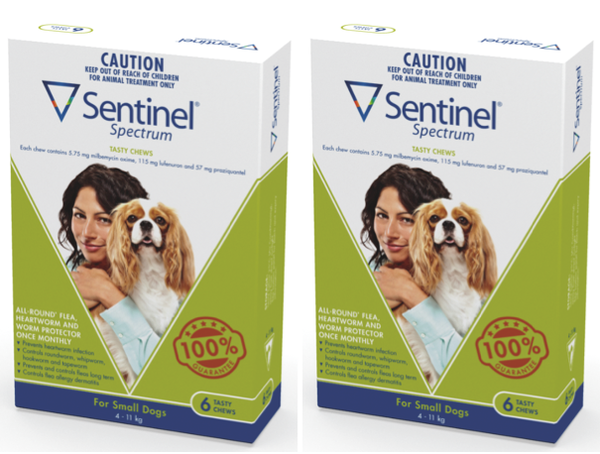 sentinel spectrum green 12 pack