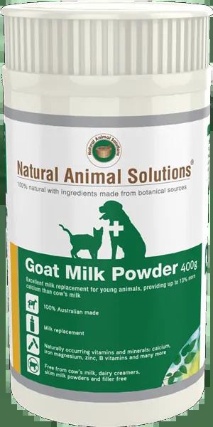 Puppy milk replacer goats milk outlet