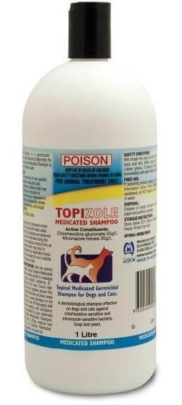 Buy Topizole Medicated Shampoo Aussie Vet Products