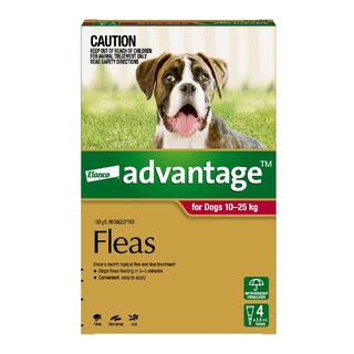 Advantage for Dogs 10-25kg (Red)