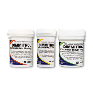 Dimmitrol Heartworm Tablets