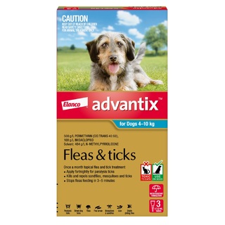 Advantix for Dogs 4-10kg (Aqua)