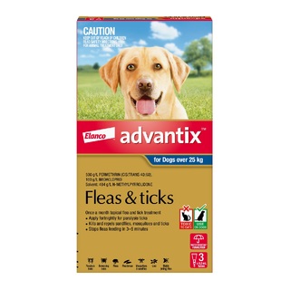Advantix for Dogs Over 25 kg (Blue)