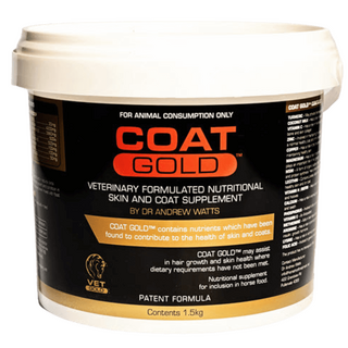 Equine Coat Gold - Supports coat and hair health in Horses - 12kg (2 x 6kg)