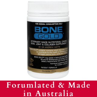 Canine Bone Gold - Supports type I, II and III collagen formation in dogs