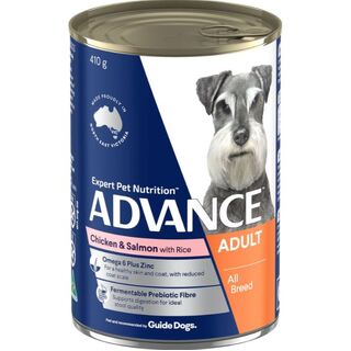 Advance Dog Adult All Breed Chicken and Salmon with Rice - Wet food