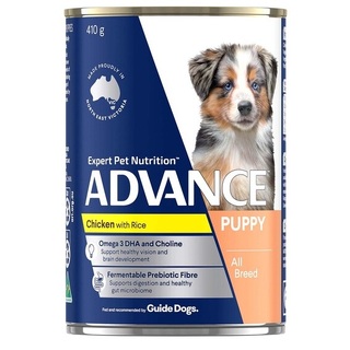 Advance Puppy All Breed Chicken & Rice Cans - Wet food