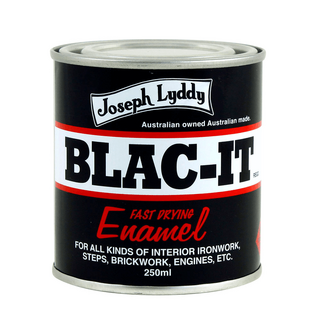 Joseph Lyddy Blac It 250ml - Fast Drying Enamel (out of stock)