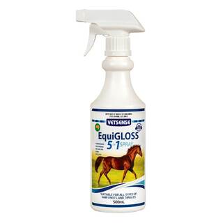Vetsense- EquiGloss 5 in1 Spray 500ml
