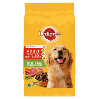Pedigree Vital Adult Dog Food Mince & Veggies 20kg