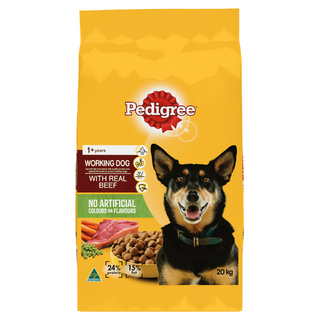 Pedigree - Working Dog - Meaty Bites Dog food 20kg