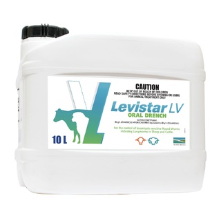 HRC Levistar LV Oral Drench For Sheep & Cattle 10L