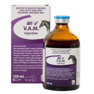 NV VAM Injection 100ml - Vitamins, Amino acids and Mineral Supplement