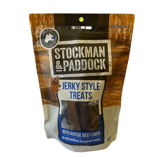 Stockman & Paddock Aussie Jerky treats 500gm