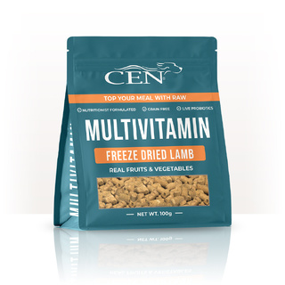 CEN Dog Multivitamin Chews - Freeze Dried Lamb - 100gm