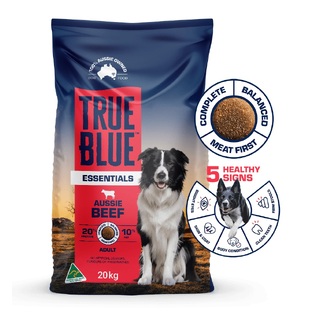 True Blue - Essentials Aussie Beef - Dry Dog Food 20kg