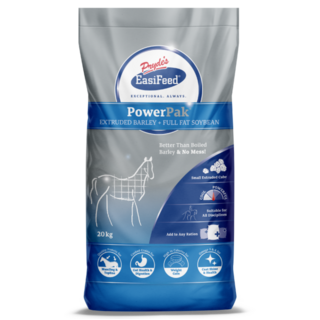 Prydes PowerPak - Extruded Barley + Full fat Soybean 20kg