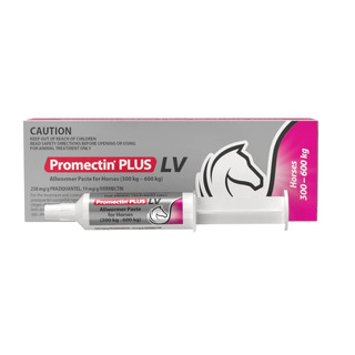 Jurox Promectin PLUS LV Allwormer Paste for Horses (300 - 600 kg) (Out of stock)