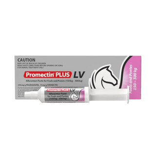 Jurox Promectin PLUS LV Allwormer Paste for Foals and Ponies (150 - 300kg)