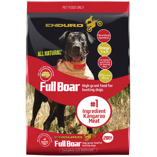 Enduro FULL BOAR dog food - With real Kangaroo Meat - 20kg