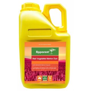 Apparent Red Vegetable Mark Dye