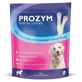 Prozym RF2 Large Dental Sticks 12 pack 420gm - Large 20Kg+