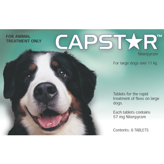 Capstar Tablets for Large Dogs 11.1-57kg - 6 Tablets