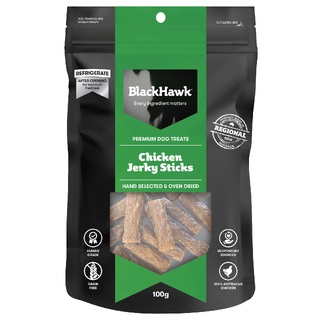 Black Hawk Chicken Jerky Sticks - 100gm treats