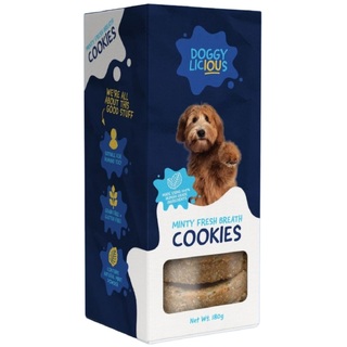 Doggylicious Minty Fresh cookies for dogs 180gm