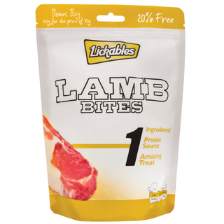 Lickables Lamb Bites - Treat for dogs - 100gm