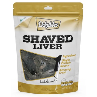 Lickables Shaved Liver - Treat for dogs - 80gm