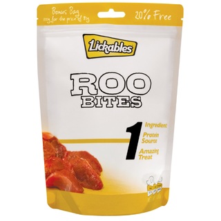 Lickables Roo Bites - Treat for dogs - 100gm