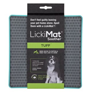 Lickimat Dog Soother Tuff - Turquoise