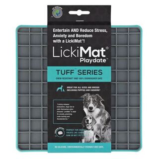 Lickimat Dog Playdate Tuff - Turquoise